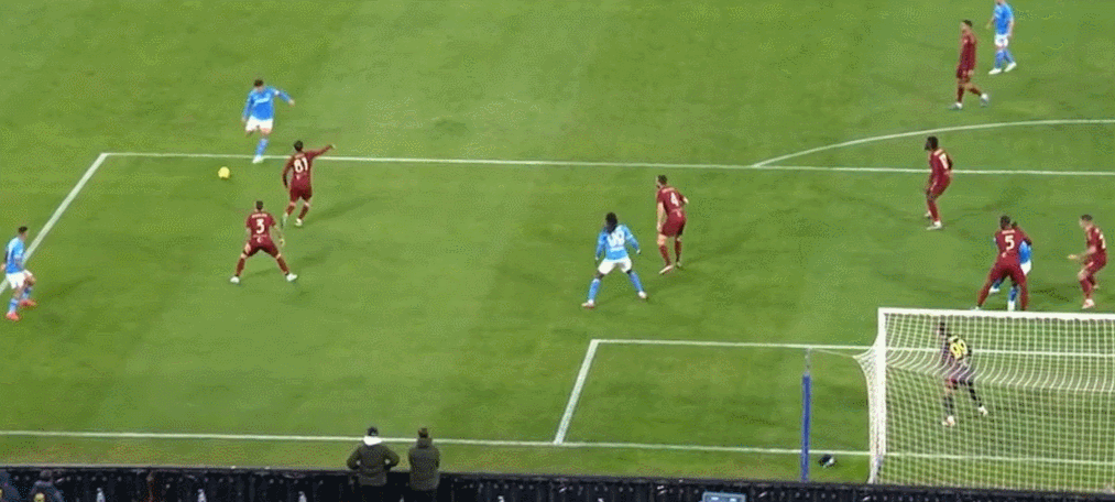 ⚽意甲半场：麦克托米奈抽射造险，那不勒斯主场0-0罗马