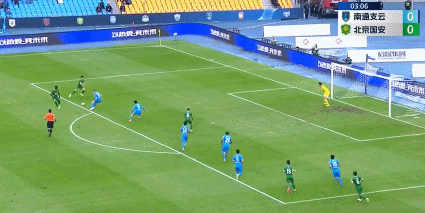 ⚽中超半场：林良铭闪击 恩加德乌建功 北京国安暂2-0南通支云